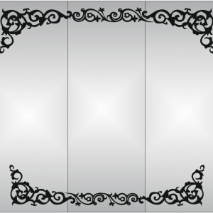 Рисунки на 3 стекла